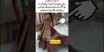Beautiful Dress Mein Dulhan – Shaadi Ka Khubsurat Lamha #weddingdress #bridal #wedding #bride