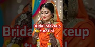 Bridal Makeup tutorial #fashion #wedding #dress #makeup #bride #viral #reels #shorts #video #baju