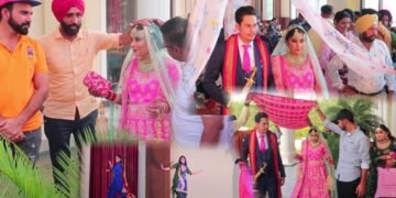 Punjabi wedding | My Friend USA Marriage Party  | Latest marriage function 2021