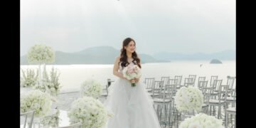 HIGHLIGHT : Above the Clouds Xu Rui & Yoshida’s Intimate Wedding at Baba Nest, Phuket