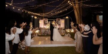 A Beautiful Garden Wedding in Bali: Intimate Wedding at Jimbaran Hub