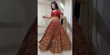 Baraat Dress Trial Video Of Laiba Khan😍✨#trending #laibakhan #wedding #emankhan #ytshorts