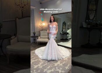 Little Mermaid Inspired Wedding Dresses