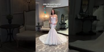 Little Mermaid Inspired Wedding Dresses