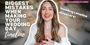 Wedding Day Timeline Mistakes to Avoid