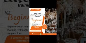 Event planning and management training for beginners #eventplanning #wedding