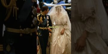 Princess Diana's second wedding dress