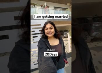 😱Planned my wedding in 20 days? Wedding Series Day 1 #bridetobe #ytshorts #wedding