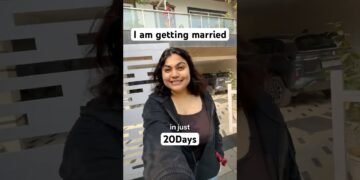 😱Planned my wedding in 20 days? Wedding Series Day 1 #bridetobe #ytshorts #wedding