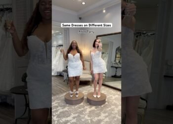 A dress for each wedding celebration! Same dress styles in several sizes!✨🤍