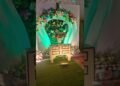 Wedding stage flower Decoration recent design launch angul gopal arts #wedding #event