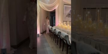 a romantic reception reveal so perfectly aligned for this intimate wedding weekend in Whistler