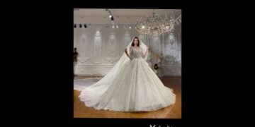 💫Unique style long whitev🤍🤍 gown for wedding💫 #wedding dress #bridal #viral shorts videos