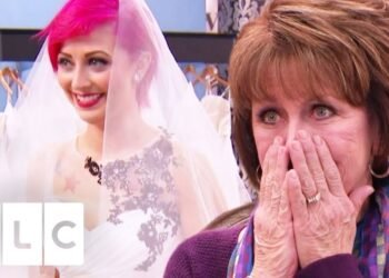 Bride Goes For Daring Black & White Wedding Gown | I Found The Gown