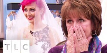 Bride Goes For Daring Black & White Wedding Gown | I Found The Gown