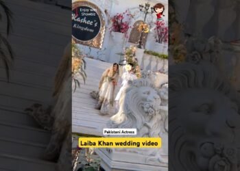 Pakistani actress laiba Khan wedding white 🤍 frock dress so awesome | Laiba Khan wedding 💒