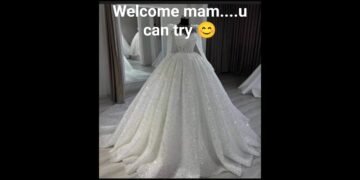 beautiful wedding dress disign #shorts #youtubeshorts #viral video