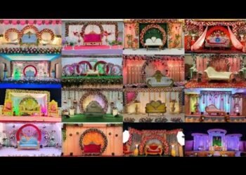 Recent Stage decoration design ideas wedding stage decoration 2026| Indian Wedding Stage decoration