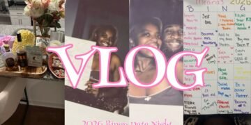 VLOG | 2026 Bingo Vision Board Party Ft My Man:   2026 planning , Wedding Plans ?? and more!!