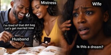 WIFE OVERHEARS HUSBAND PLANNING WEDDING WITH MISTRESS AFTER HE FORGETS TO HANG UP CALL