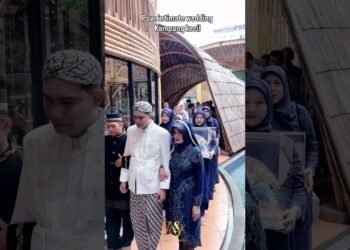 POV:intimate wedding Kampung kecil👰#shorts.