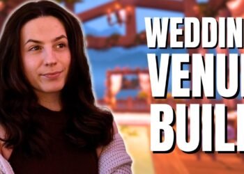 I Built a Wedding Venue in Player Housing!