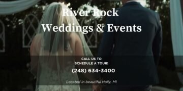 Weddings and Events River Rock Grille 3 Video #wedding #venue #michigan #weddingideas