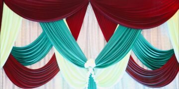 DIY: WEDDING BACKDROP DESIGN | BACKDROP DECORATION TUTORIAL | STAGE BACKDROP EASY SET UP