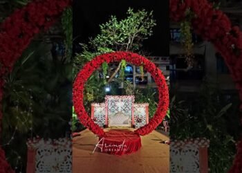Luxury Wedding Decor Setup | Grand Entrance, Ganesh Blessing & Stage Design | Arindam Dream Designs