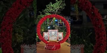 Luxury Wedding Decor Setup | Grand Entrance, Ganesh Blessing & Stage Design | Arindam Dream Designs