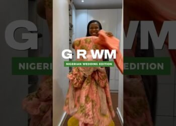 Prepare with me to attend a Nigerian #weddingparty #owambe #shorts #shortsfeed #wedding #nuptials