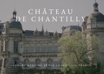 Château de Chantilly: a Luxury Wedding Venue in France | Ariel Chiu Events