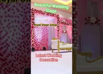 इतना सुंदर Wedding Stage आपने पहले नहीं देखा होगा 😍 | Royal Decoration mahakal flower and decoration