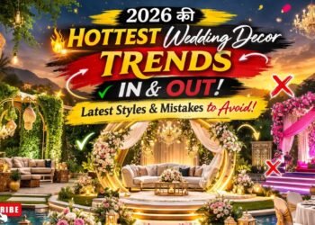 Wedding Decor Trends 2026 | What's IN & What's OUT | Complete Planning Guide Hindi | Golden Decor
