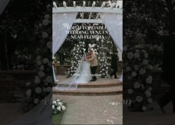 Top Reasonably priced Wedding Venues Near Florida