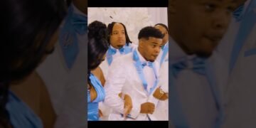 This wedding party’s attire had everyone looking like they said I Do 😍😍🫶🏾 #weddingceremony