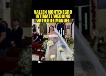 VALEEN MONTENEGRO INTIMATE WEDDING WITH RIEL MANUEL #valeenmontenegro  #rielmanuel #wedding