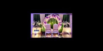 Nikkah Wedding Stage Design & Decor by Zing Wedding Decor Team Faisalabad, #Catering #Flowers