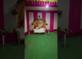 wedding stage design #shorts #wedding #biya