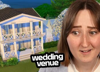 I built my *real* wedding venue in The Sims