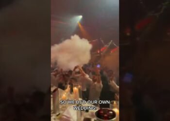 When you may’t find a marriage dj so that you play at your personal wedding! 😂