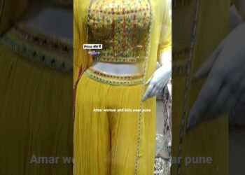 indo western three piece dress for wedding 😍||Amar women kidswear pune#viral #trending #shorts#short