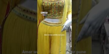 indo western three piece dress for wedding 😍||Amar women kidswear pune#viral #trending #shorts#short