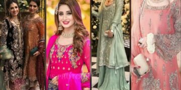 Very Elegant Beautiful Stylish Bride's Sister's Wedding Dress Designing Ideas 2026