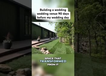 Constructing a marriage venue 90 days before my wedding day #cleveland #wedding