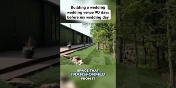 Constructing a marriage venue 90 days before my wedding day #cleveland #wedding