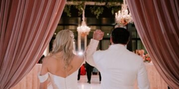 Intimate Wedding at The Crescent Hotel in Fort Value Texas