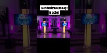 clean wedding DJ setup #wedding #dj #soundswitch