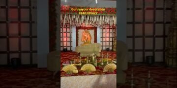 #traditional #stage #decoration #design #decor #guruvayoor #wedding #hindu #kerala #destination