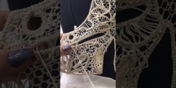 DESIGN AND CROCHET A WEDDING DRESS
